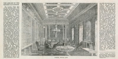 Bibliotek, Reformklubben af English School
