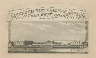 Licenseret Victuallers Asylum på Old Kent Road af English School