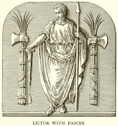 Lictor med Fasces af English School