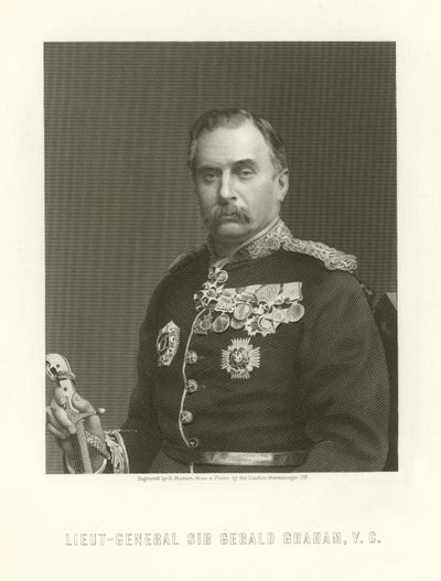 Generalløjtn Sir Gerald Graham af English School