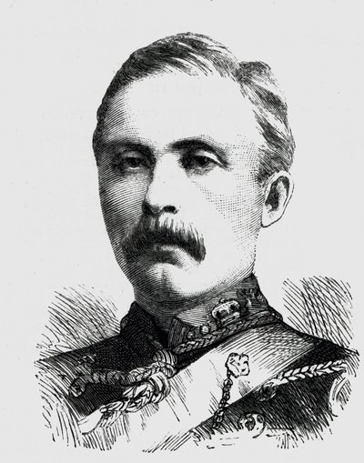 Oberstløjtnant Hamill Stewart, C.M.G. 11th Hussars af English School