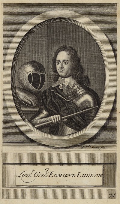 Generalløjtnant Edmund Ludlow af English School