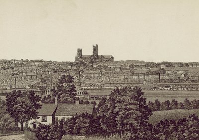 Lincoln (litografi) af English School