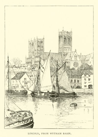 Lincoln, fra Wytham Basin af English School