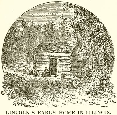 Lincolns tidlige hjem i Illinois af English School