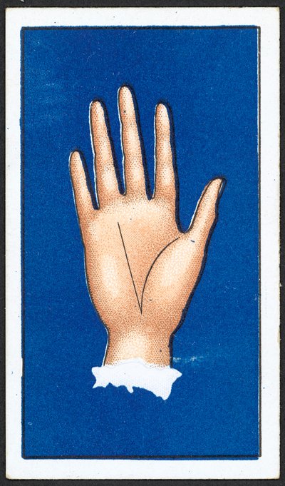 Line of Fortune (farve litho) af English School
