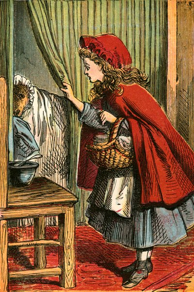 Rødhætte opdager ulven af English School