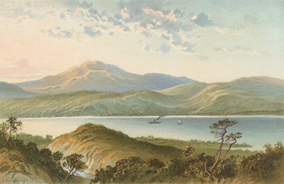Loch Ness, ovenfra Fall of Foyers af English School