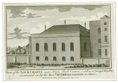 Lock Hospital, Hyde Park Hospital af English School