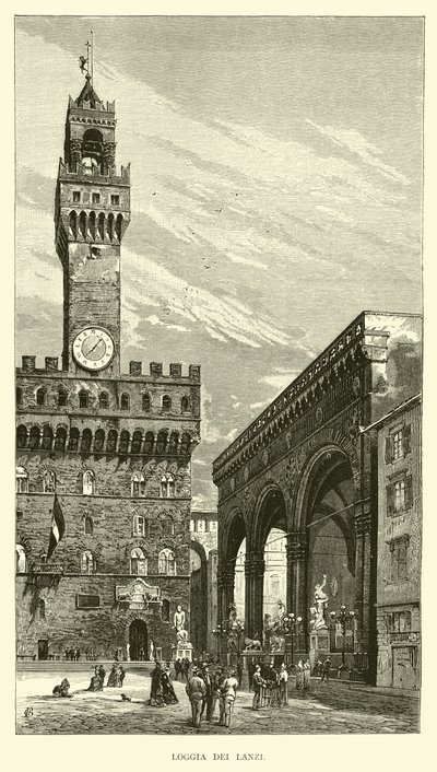 Loggia dei Lanzi af English School