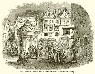 London Conduit and Winter-Carriers: Seventeenth Century af English School