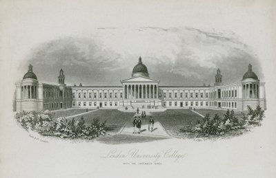 London University College, med de tilsigtede vinger af English School