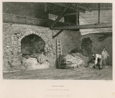 London Wall, forbliver tæt på Trinity Square af English School