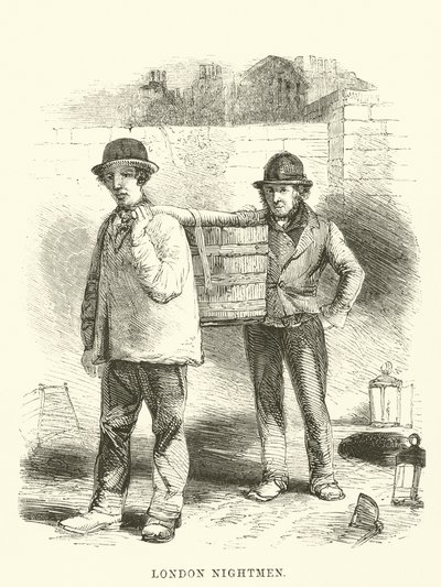 London nightmen (gravering) af English School