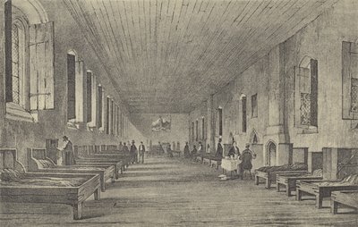 Langkammer, 1844 (dybtryk) af English School