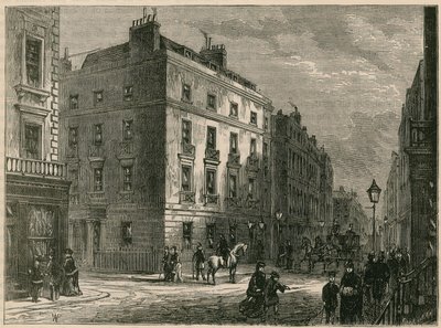Longs Hotel, Bond Street, London af English School