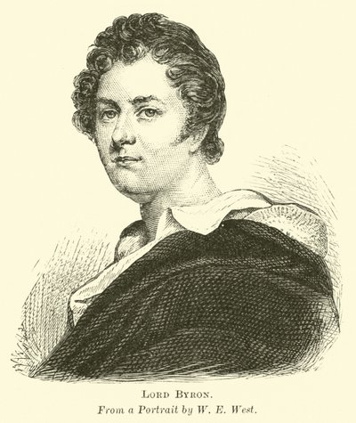 Lord Byron  af English School