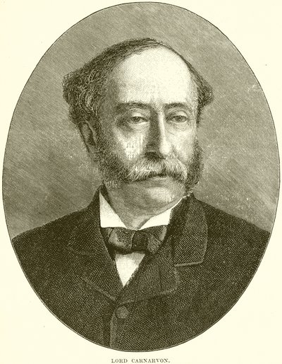 Lord Carnarvon af English School