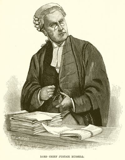 Lord Chief Justice Russell af English School