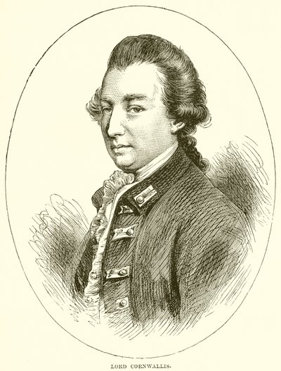 Lord Cornwallis af English School
