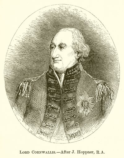 Lord Cornwallis af English School