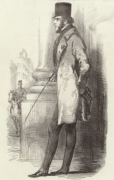 Lord George Bentinck (kobberstik) af English School
