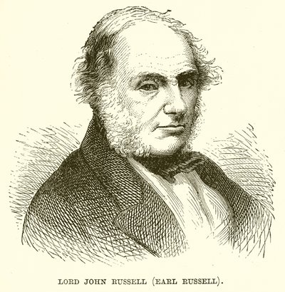 Lord John Russell (Earl Russell) af English School