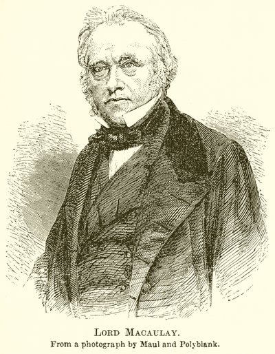 Lord Macaulay af English School