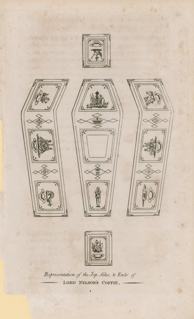 Lord Nelsons kiste af English School