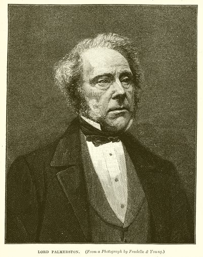 Lord Palmerston af English School