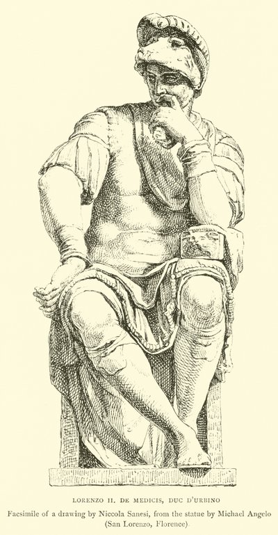 Lorenzo II, De Medici, Duc dUrbino af English School