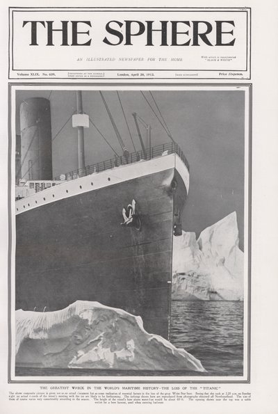 Tabet af Titanic af English School