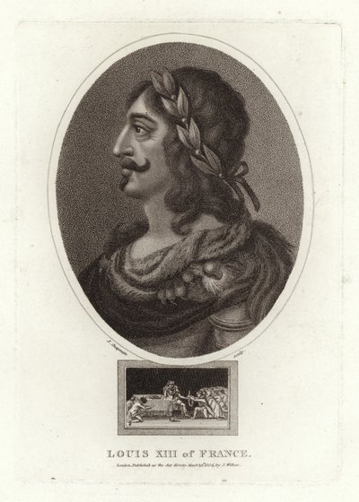 Ludvig XIII af Frankrig af English School