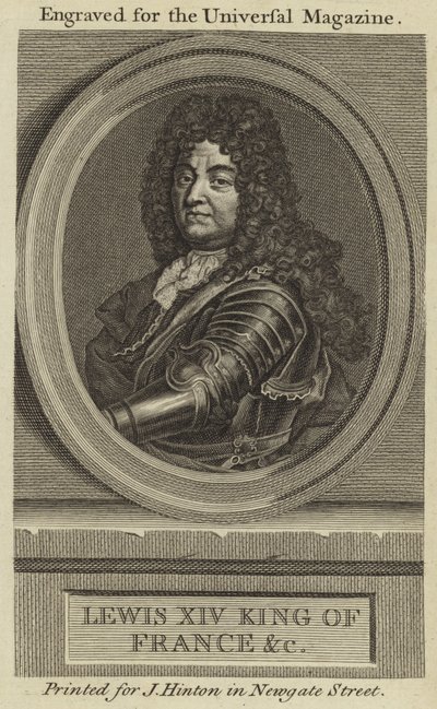 Ludvig XIV, konge af Frankrig af English School