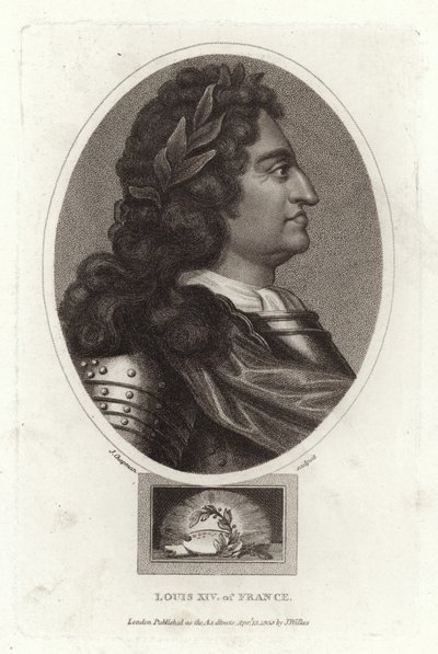 Ludvig XIV af Frankrig af English School