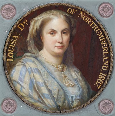 Louisa, sjette hertuginde af Northumberland (olie) af English School