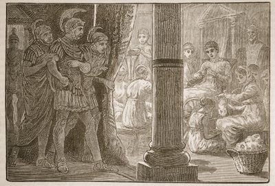 Lucretia blandt hendes jomfruer af English School