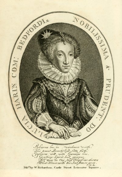 Lucy Harrington, grevinde af Bedford af English School