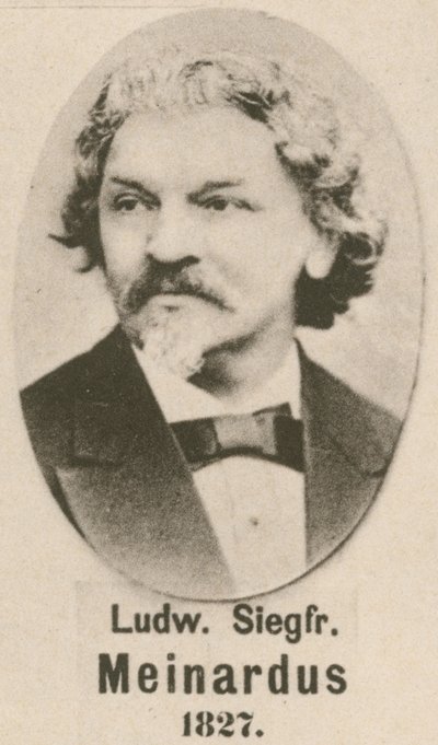 Ludwig Siegfried Meinardus (gravure) af English School