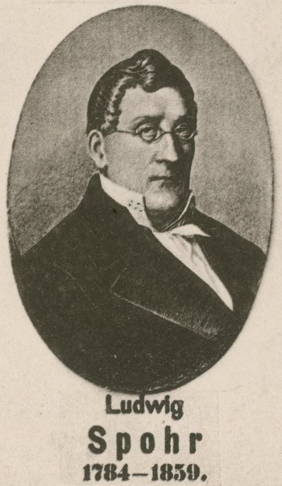 Ludwig Spohr (gravering) af English School