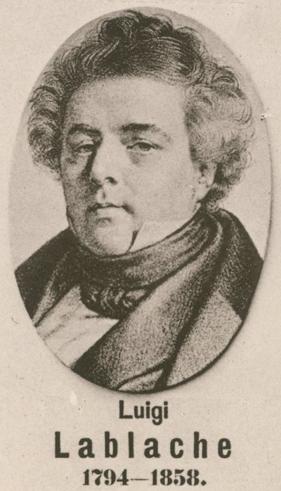 Luigi Lablache (gravering) af English School