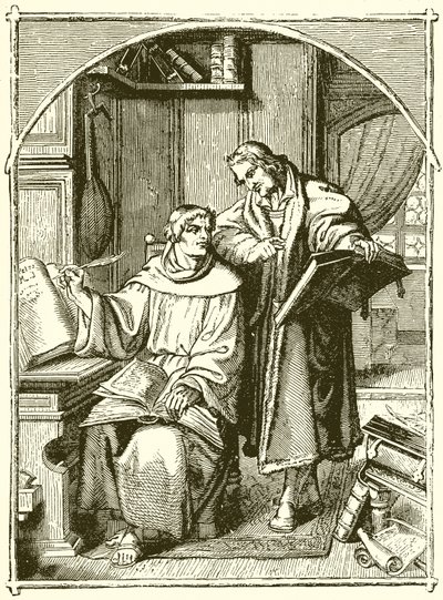 Luther og Melancthon af English School