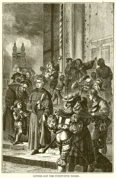 Luther og de 95 teser af English School