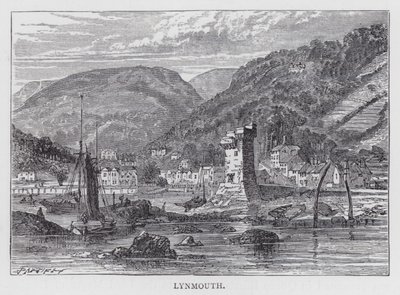 Lynmouth (gravering) af English School