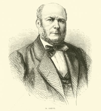 M Grevy, oktober 1870 af English School