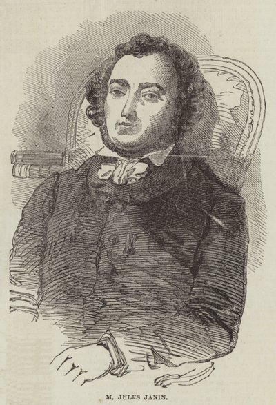 M Jules Janin (gravering) af English School