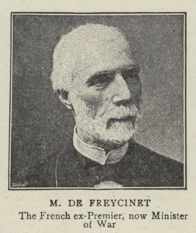 M de Freycinet (gravering) af English School