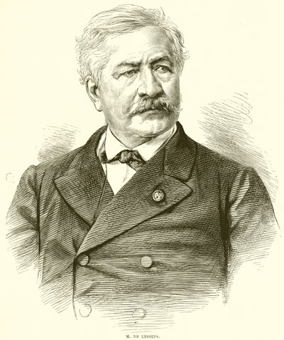 M. de Lesseps af English School