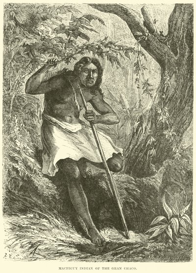 Machicuy indianer fra Gran Chaco af English School