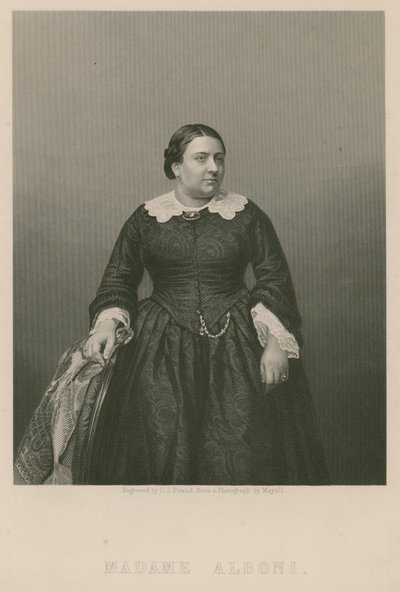 Madame Albani, sopran; fotografi af English School